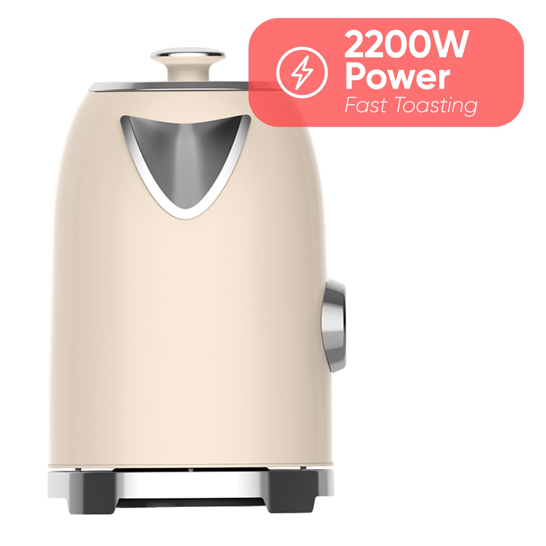 RADOCO Retro Kettle RD-LK1309 — Cream — highlight 1
