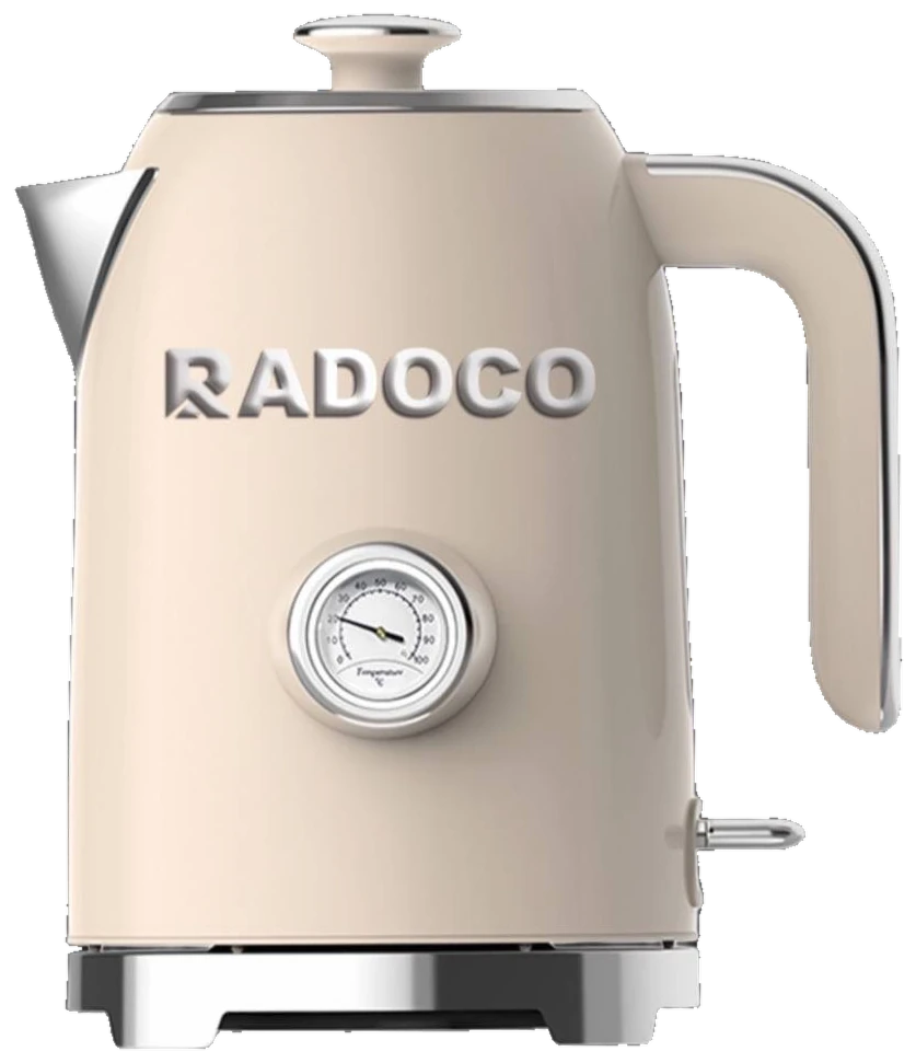 RADOCO Retro Kettle RD-LK1309 — Cream