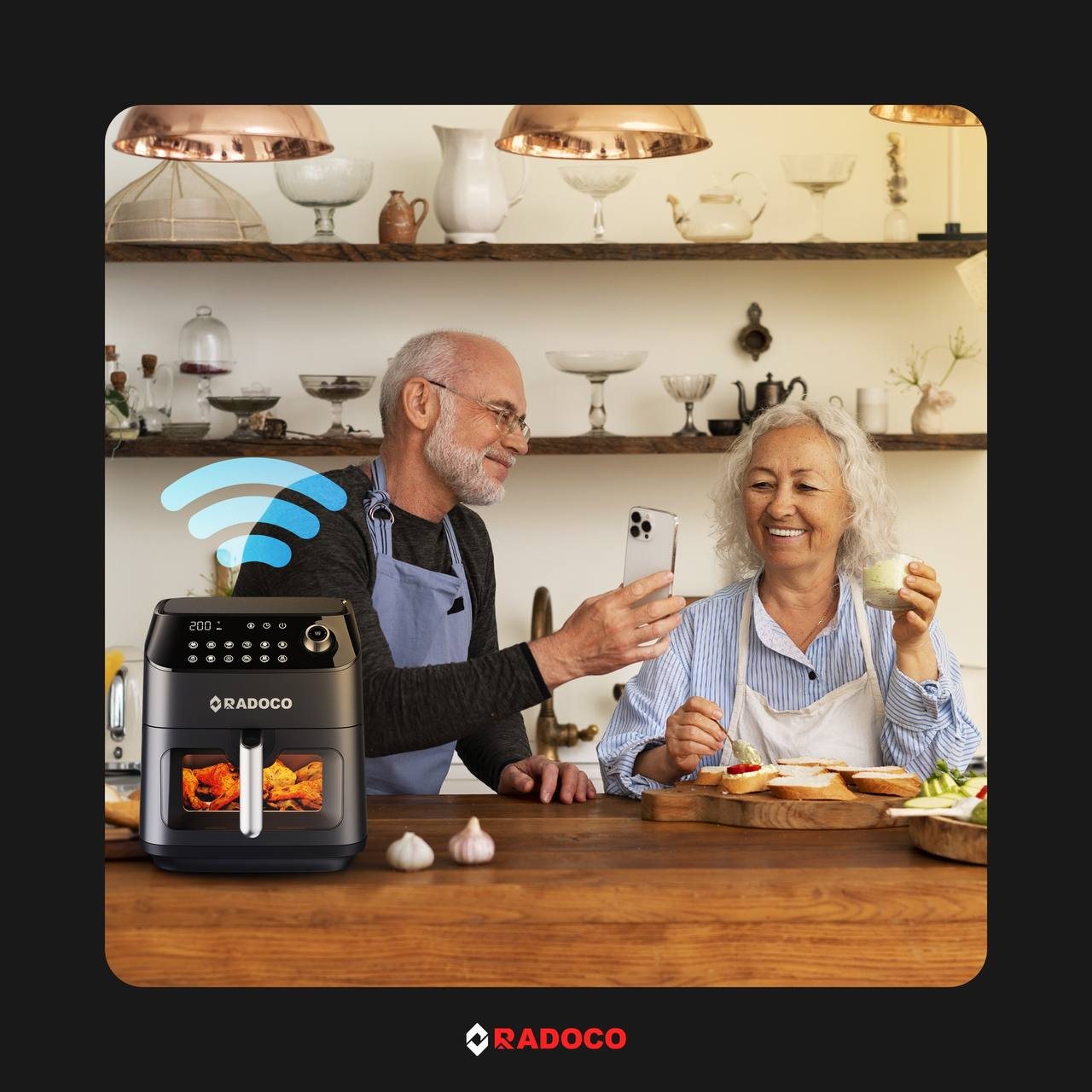 Radoco Smart Air Fryer: A New Cooking Experience